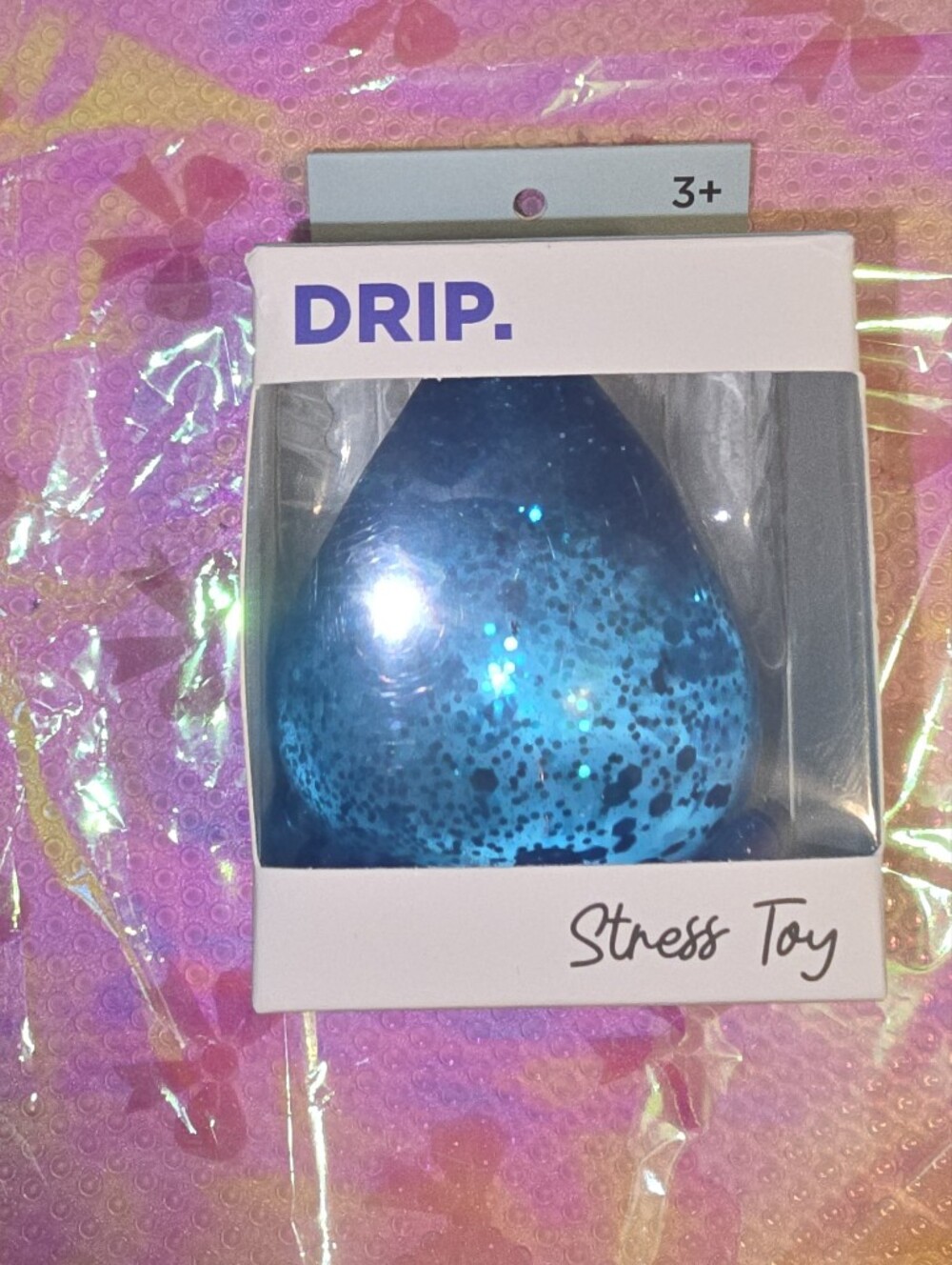 Blue Stress Toy - Kids Stress Relief Drop SQUISHY